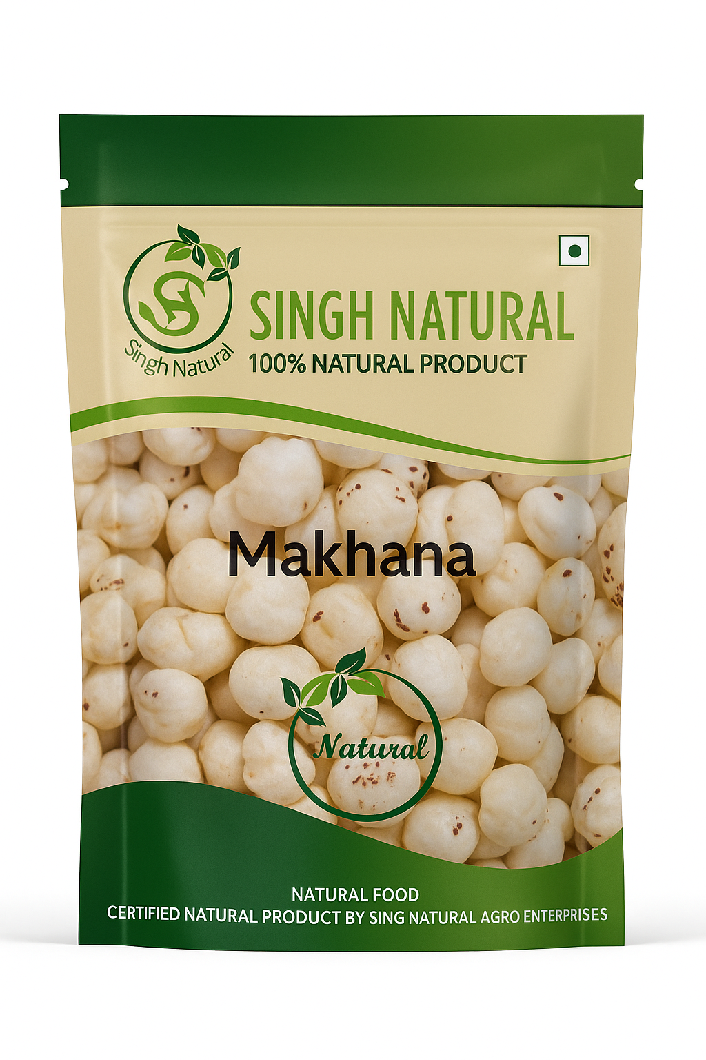 Foxnut (Makhana) (500gm)-₹1.99/gm